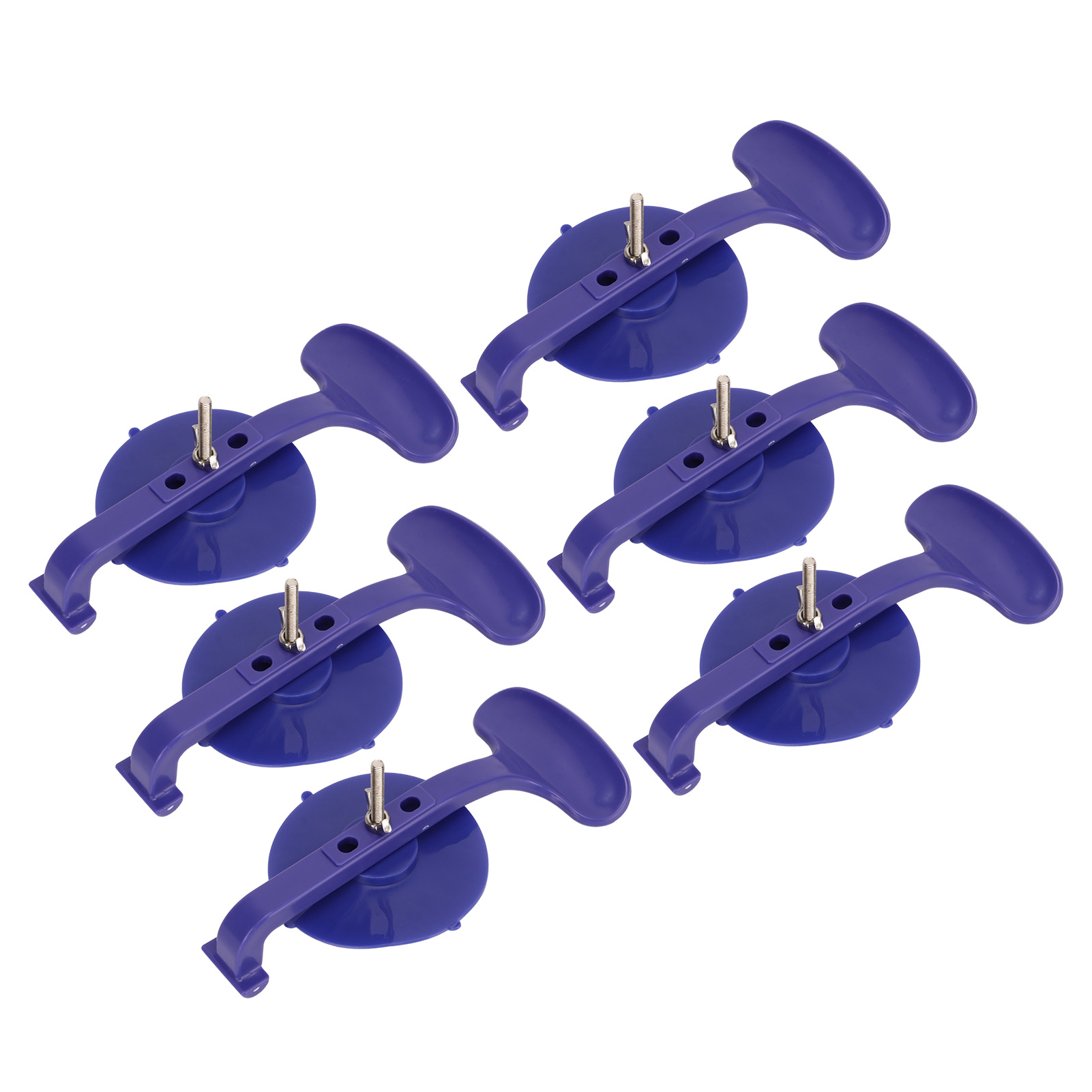 6 Pcs Suction Cup Clamps Strong Suction Glass Sucker Windshield Repair Gluing Tool for Car Household
